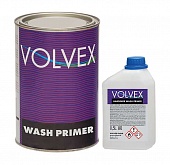 Грунт реактивный VOLVEX 2K Wash primer 2:1 1л +отвердитель 0,5л 
